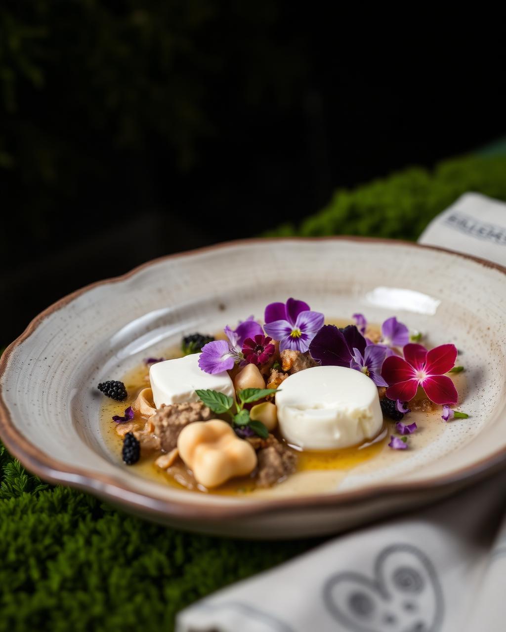 Farm-to-table Transylvanian dish at Pensiunea Urban Point